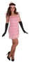 BigBuy Carnival Déguisement Charleston Rose Taille L