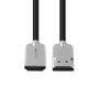 MicroConnect Câble HDMI 2.0 Premium Super Slim Haute Vitesse 4K 60Hz HDR 2m Noir