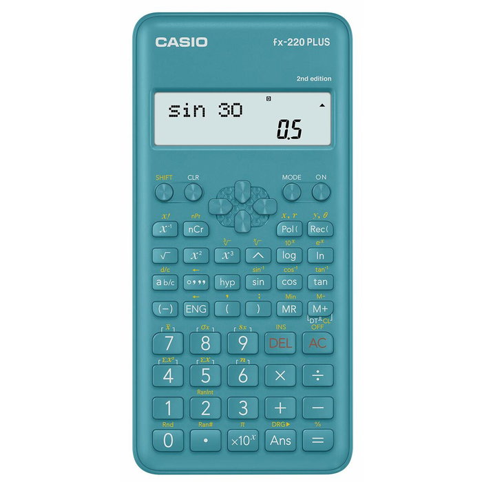 Calculatrice scientifique Casio FX-220PLUS-2-W Bleu Calculatrice scientifique Casio FX-220PLUS-2-W Bleu