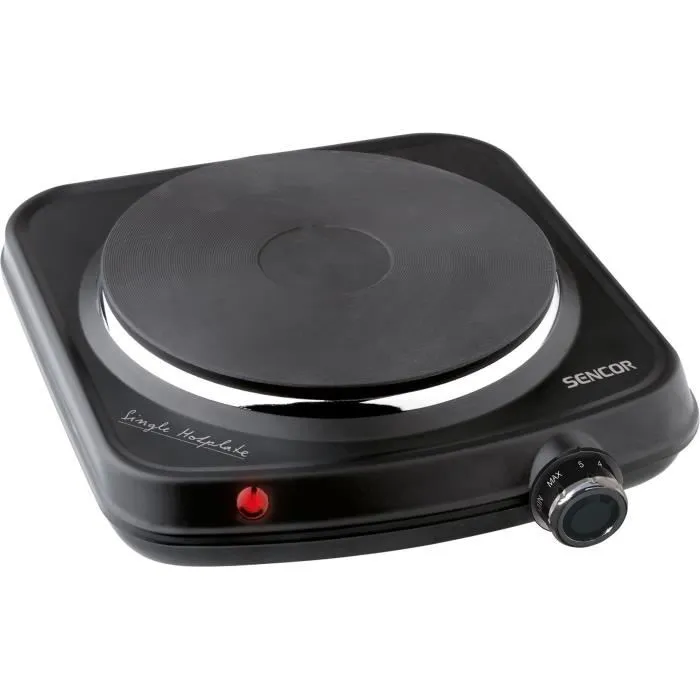 Sencor Plaque de cuisson électrique SCP 1504BK-EUE4, 1500 W, Noir Sencor Plaque de cuisson électrique SCP 1504BK-EUE4, 1500 W, Noir