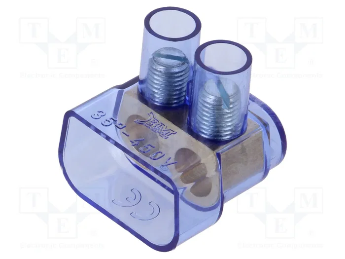 BM GROUP Barrette de jonction d'alimentation bleue 450V BM GROUP Barrette de jonction d'alimentation bleue 450V