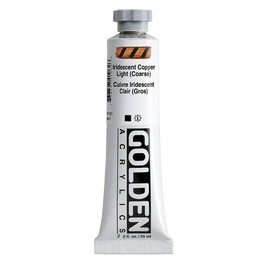 Golden Couleurs Acryliques Heavy Body Cuivre Clair Iriisé