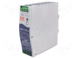 MEAN WELL WDR-120-12 Alimentation 120W 12VDC 10A Rail DIN