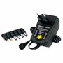 NIMO Adaptateur de courant 18 W 3-12 V Noir