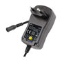 NIMO Adaptateur de courant 18 W 3-12 V Noir