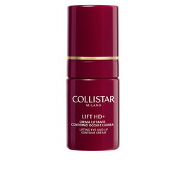 Collistar Crème Liftante LIFT HD+ pour le Contour des Yeux et des Lèvres - 15 ml - Traitement Raffermissant aux Actifs Liftants (Tens-Activ, Thé à la Rose)