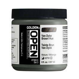 Golden Couleurs Acryliques OPEN Marron Van Dyke 237 ml