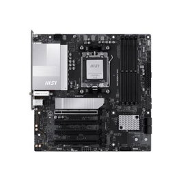 MSI Carte mère PRO B850M-P WiFi (7E71-001R) micro ATX Socket AM5 AMD B850 Wi-Fi 7 Bluetooth 5 Gigabit Ethernet
