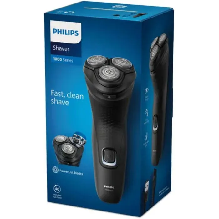Philips Rasoir électrique Series 1000 S1141/00 PowerCut rechargeable avec utilisation à sec Philips Rasoir électrique Series 1000 S1141/00 PowerCut rechargeable avec utilisation à sec