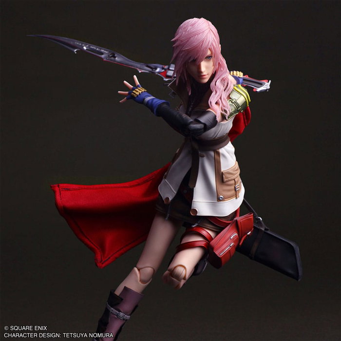 Square-Enix Final Fantasy XIII Play Arts Shin Lightning 26 cm