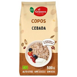 El Granero Flocons d'orge biologiques, lot de 12 x 500 g