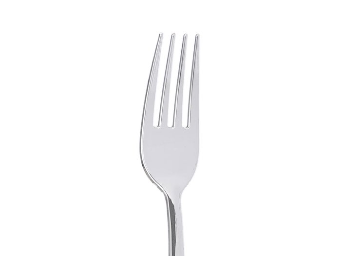 KINVARA Set de 12 fourchettes en plastique argenté (48 pièces) KINVARA Set de 12 fourchettes en plastique argenté (48 pièces)