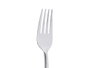 KINVARA Set de 12 fourchettes en plastique argenté (48 pièces)