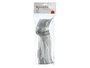 KINVARA Set de 12 fourchettes en plastique argenté (48 pièces)