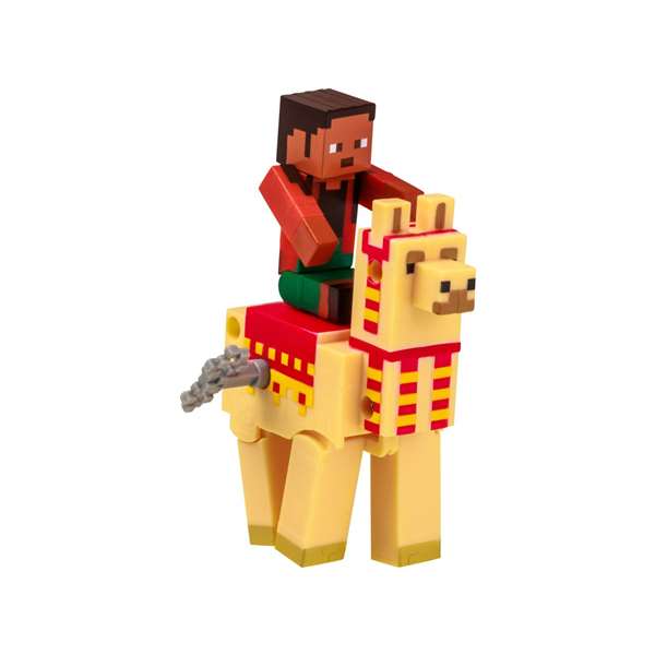 Bizak Figurine Minecraft à mouvement animal - À remonter pour les voir bouger - Boîte en espagnol