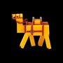 Bizak Figurine Minecraft à mouvement animal - À remonter pour les voir bouger - Boîte en espagnol