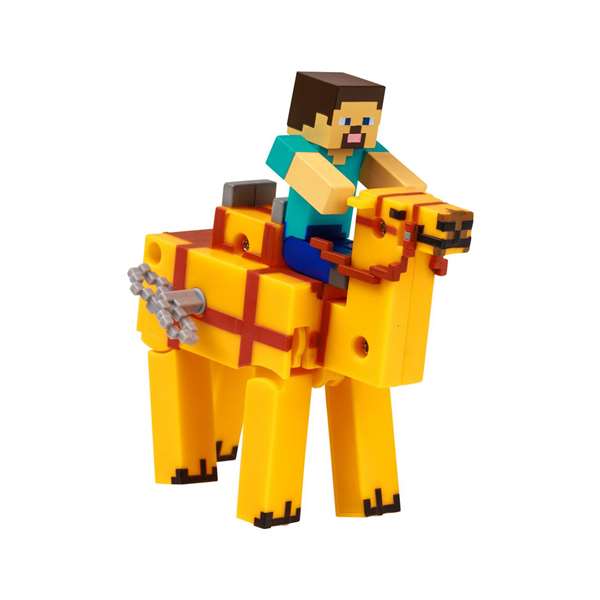 Bizak Figurine Minecraft à mouvement animal - À remonter pour les voir bouger - Boîte en espagnol