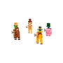 Bizak Figurine Minecraft à mouvement animal - À remonter pour les voir bouger - Boîte en espagnol