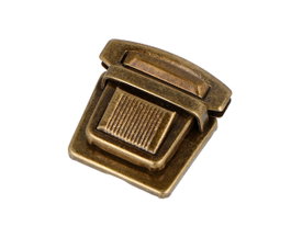 Innspiro Broche Tupi Rectangulaire Acier Or Vieux 37x36 mm