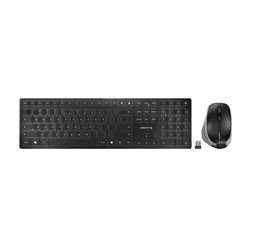 Cherry DW9500U / JD-9500EU-2 Pack Clavier et Souris Ordinateur USB Français Noir