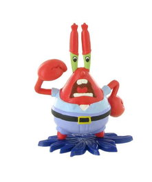 Golden Toys Figure Bob Esponja Cangrejo 8 cm - Figurine de Bob l'éponge et Mr Krabs - Jouet collection