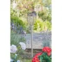 Torche solaire Lumina Faux Rottin Naturel - 70 cm