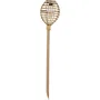 Torche solaire Lumina Faux Rottin Naturel - 70 cm