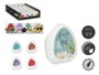 Acorde Lot de 4 Mini Désodorisants Gel Senteurs Variées 24x7x4 cm (Set de 12)