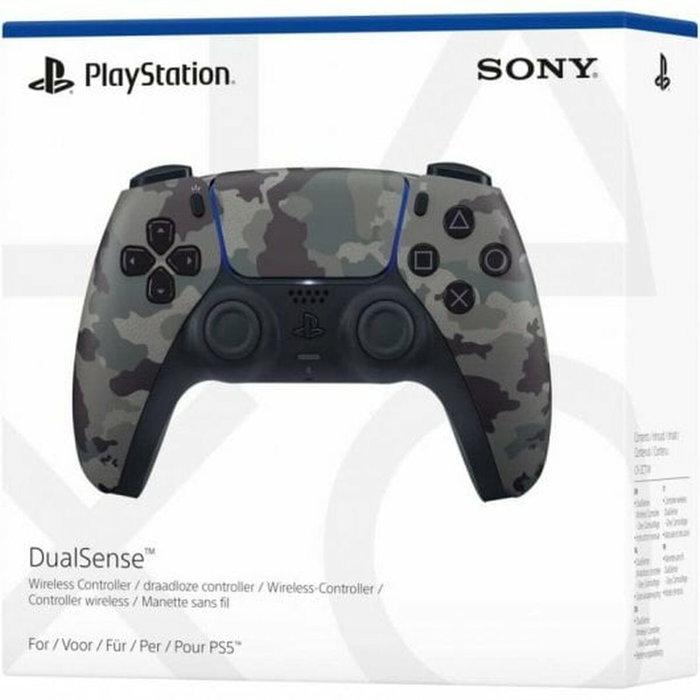 Sony Manette sans fil DualSense Camouflage gris pour PS5 et PC Sony Manette sans fil DualSense Camouflage gris pour PS5 et PC