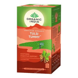 ORGANIC INDIA Tulsi Tummy Infusion Ayurvedica 25 sachets