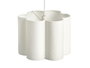 Giftdecor Lampe de Plafond Rugueuse 35x25x32 cm, Métal et Velours, Naturel (Set de 2)