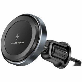 Thomson Support et chargeur de voiture magnétique sans fil QI 15W Noir