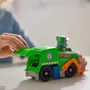 Spin Master Véhicule Pat' Patrouille avec Figurine Rocky - Jouet pour Enfants dès 3 Ans - Fabriqué en Partie avec Plastique Recyclé