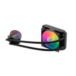 Coolbox Kit Refroidissement Liquide CPU Infinite Liquid 120mm ARGB Silencieux 30dB Compatible Intel AMD 180W