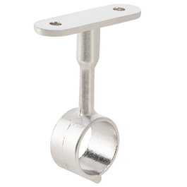 HERRAJES ALK Support pour tube rond Ø20 finition nickel