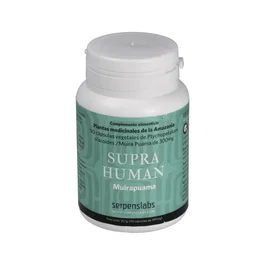 SERPENS Supra Human (Supra Man) 90 Gélules - Complément Alimentaire à base de Muirapuama, Maintien de l'Humeur Normale