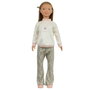 Muñecas Arias - Poupée Lisa 87 cm avec cheveux - Version espagnole