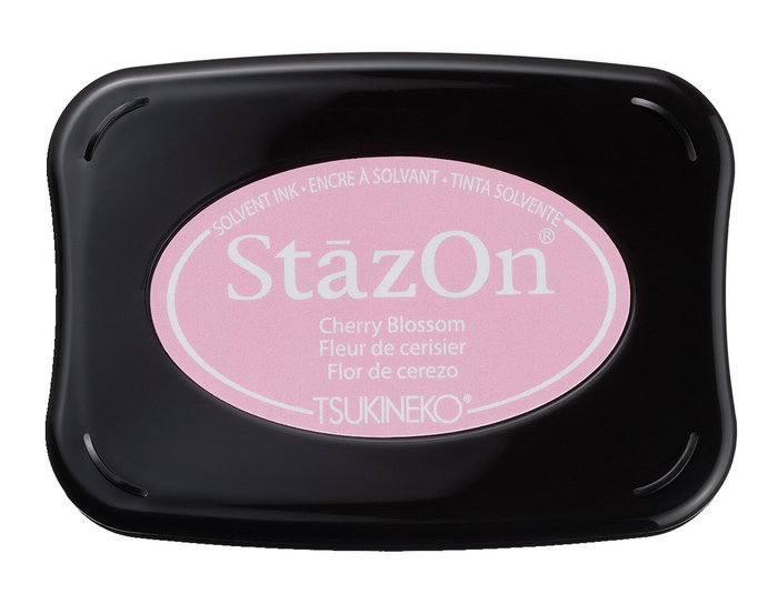 Tsukineko Tampon encreur STAZON Rose fleur de cerisier Tsukineko Tampon encreur STAZON Rose fleur de cerisier