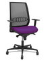PIQUERAS Y CRESPO Chaise de Bureau Alares Synchro Pourpre