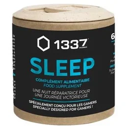 1337 Pharma 1337 Sleep 60 gélules - Complément alimentaire sommeil à la valériane, mélatonine et pavot