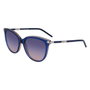 Longchamp LO727S-435 Lunettes de soleil Bleu/Rose