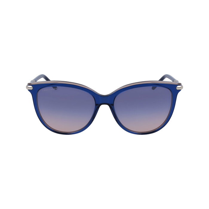 Longchamp LO727S-435 Lunettes de soleil Bleu/Rose