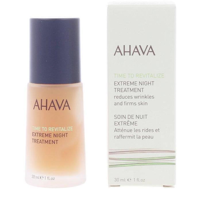 Ahava TIME TO REVITALISER Soin de Nuit Extrême 30 ml pour Femme