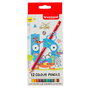 Bruynzeel Étui de 12 crayons de couleur Kids