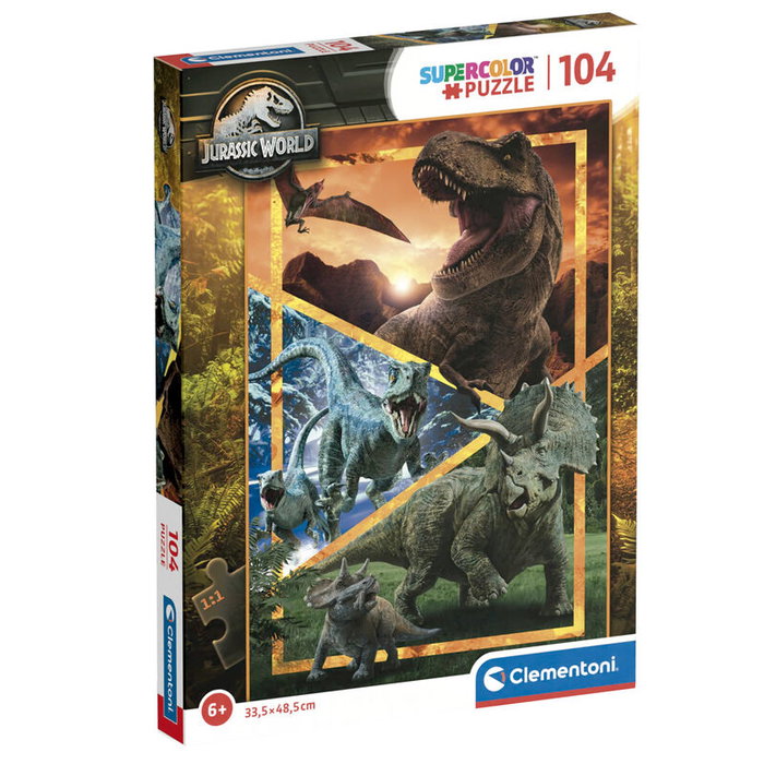 Clementoni Puzzle Jurassic World 104 pièces