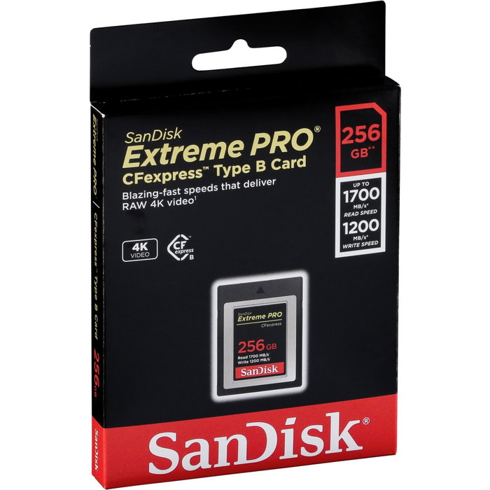 SanDisk Extreme Pro CFexpress 256 Go SanDisk Extreme Pro CFexpress 256 Go