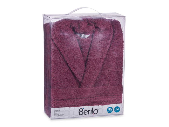 BERILO Lot de 6 peignoirs rouges L XL BERILO Lot de 6 peignoirs rouges L XL