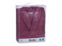 BERILO Lot de 6 peignoirs rouges L XL