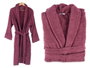 BERILO Lot de 6 peignoirs rouges L XL