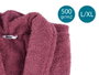 BERILO Lot de 6 peignoirs rouges L XL
